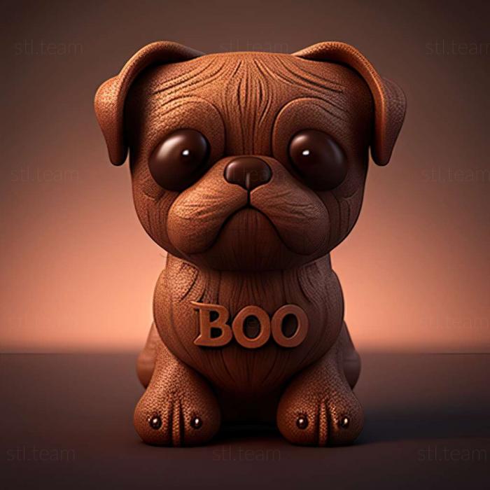 3D model Boo dog famous animal (STL)